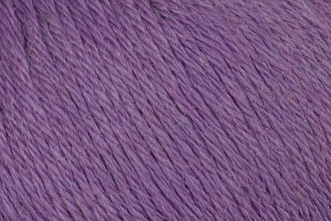 100% Baby Alpaca Yarn for Knitting & Crocheting - Set of 2 Skeins of Premium Yarn DK - Lightweight, Hypoallergenic & Thermal Peru Made - Ideal for Delicate Projects (M097 - Smoky Purple)