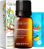 Gya Labs Helichrysum Essential Oil - 0.17 Fl Oz - for Hair, Skin, Diffuser, Aromatherapy & DIY Candle Making Scent