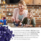 Dark Blue Candle Dye 2oz for Soy Candle Making – Highly Concentrated Candle Wax Dyes – Candle Shop Premium Color Dye Chips for Soy Wax, Beeswax, Paraffin