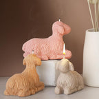 Nativity Scene Molds - Jesus, Maria, Angel & Nativity Designs - Resin Casting & Silicone Molds for Candle Making & Home Decor Wave Candle Mold