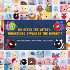 Crochetta Crochet Kit for Beginners, Crochet Starter Kit w Step-by-Step Video Tutorials, Beginner Crochet Kit for Adults Kids Women Men Complete Kit Included (4 Cool Bees)