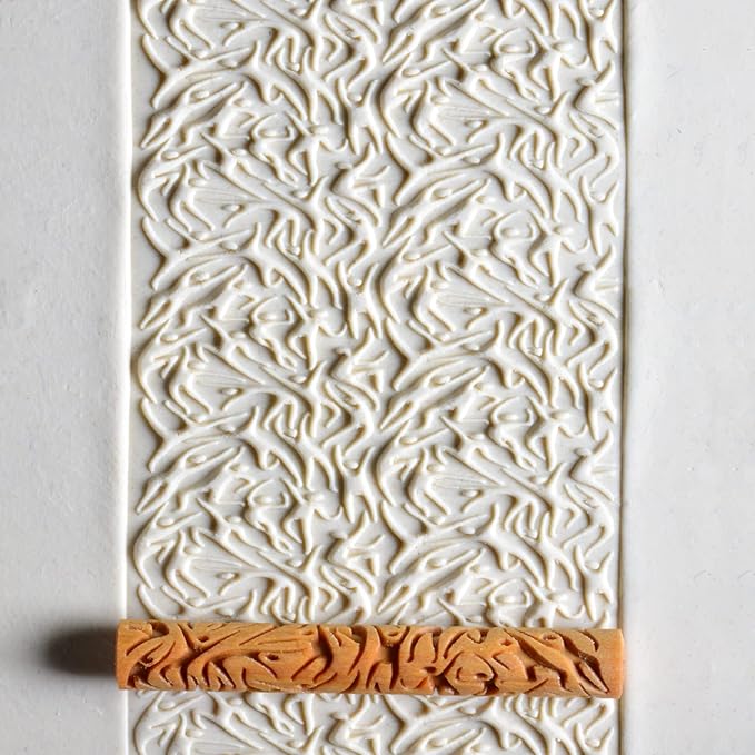 MKM Pottery Tools Wood Twig Rollers for Clay (TW-05 Dance)