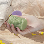 Cylinder Wolf Silicone Molds - Resin, Cake, Soap & Clay Molds - Candle Making & Craft Supplies