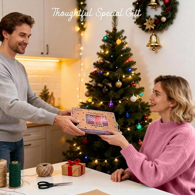 1200PCS 6mm Pink Glass Beads for Bracelets, 24 Colors Red and Pink Series Crystal Beads Bracelet Making Kit and Jewelry Making, Round Bracelets Beads for Friendship Bracelets Necklace DIY Crafts