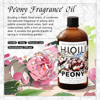 HIQILI Peony Fragrance Oil for Home Diffuser, Idea for Making Candle, Women's Perfume, Car Air Freshener, Skin & Body Care - 5.07 Fl Oz