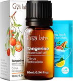 Gya Labs Tangerine Essential Oil - 0.34 Fl Oz - for Hair, Skin, Diffuser, Aromatherapy & DIY Candle Making Scent
