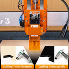 FoxAlien Fixed-focus FA40W Engraver Module Class 4 450nm PWM TTL for FoxAlien Masuter 4040, Masuter Pro, 4040-XE, WM3020, XE-PRO, Vasto Series CNC Engraving Machine (10000mW Optical Output)