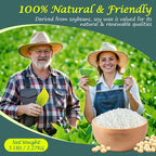 SWIGRANCE Soy Wax Pellets 5LBS / 2.27kg, Natural Soy Candle Wax Candle Making Supplies, for Making Pillars, Container and Molded Candles, Cire de SOJA