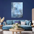 ARTEZA Stretched Canvas, 36 x 48 Inches, Pack of 2, Blank White Large Canvas for Painting for Acrylic, Oil and Gouache Paints