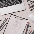 100 Pcs Charcoal Pencils Drawing Set, Charcoal Pencils bulk for Drawing Sketching Shading Blending Portrait Beginners and Artists(Black,Super Soft, Soft, Medium and Hard)