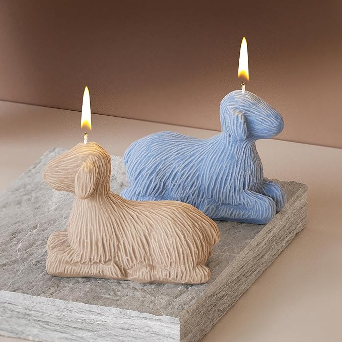 Nativity Scene Molds - Jesus, Maria, Angel & Nativity Designs - Resin Casting & Silicone Molds for Candle Making & Home Decor Wave Candle Mold