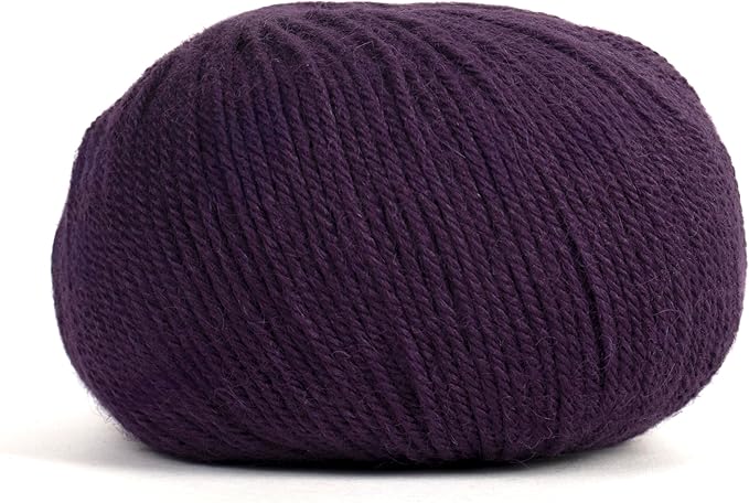 100% Baby Alpaca Yarn for Knitting & Crocheting - Set of 2 Skeins of Premium Yarn DK - Lightweight, Hypoallergenic & Thermal Peru Made - Ideal for Delicate Projects (RE018 - Jam)
