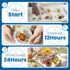 LET'S RESIN EPOXY RESIN 3 Gallon Epoxy Resin with Pumps, Bubble Free & High-Gloss Epoxy Kit, Crystal Clear Resin and Hardener for DIY Art, Molds Casting,Craft