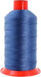 Mandala Crafts Bonded Nylon Thread Denim Heavy Duty Sewing Threads - 800 YDs Size 207 630D T210 Tex 210 Thread for Leather Jeans Weaving Outdoor Marine Upholstery Threads