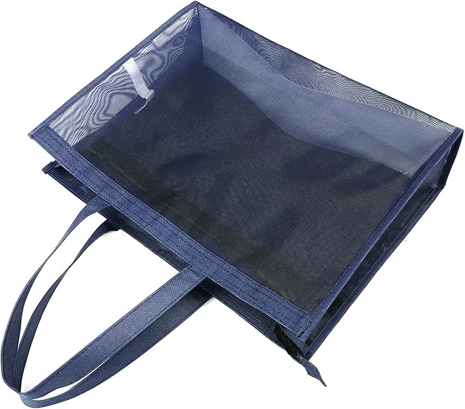 Art Portfolio Bag 18 x 12 Inch, Poster Storage Bag with Handle and Zipper Organizer Transparent Bag for Posters Board, Painting Book, Bulletin Boards, Watercolor Sketchbook