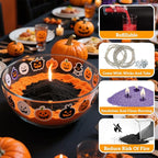 Sukh Candles Sand and Wicks for Halloween - 430G(0.94lb) Sand Candles with Wicks Purple, Orange, Black, Red, Green Refillable Candle for Weddings, Parties