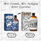 HIQILI Lilac Fragrance Oil for DIY Perfume, Candle & Soap Making, Soft Floral Scents for Essential Oils Diffuser - 5.07 Fl Oz