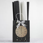 MEEDEE Silver Wired Woven Metallic Ribbon - 1 inch Silver Wired Ribbon for Gift Wrapping, Gift Bows, DIY Crafts, Graduation Baskets, Wedding, Party Decorations (25 Yards)