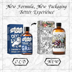 HIQILI Grape Fragrance Oil for Diffuser & Oil Burner, Fruity Scents for Making Candles, Hand Soap, Air Freshener, Long Lasting - 5.07 Fl Oz