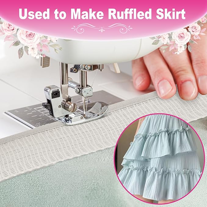 4 Yards Hemming Guide for Sewing, Fishbone Tape for Narrow Hem and Curved Hem Sewing Tool for Skirts Dresses Fishbone Boning Lining Reusable Boning Strip Seam S Ewing Guide for Clothing Hemmer Tool