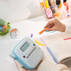 Brother P-Touch PT-N20 Personal Desktop Label Maker, Portable, Handheld and Prints, P-Touch Btag ~½” (12mm) Wide Color Personalized Label Tapes