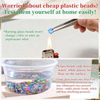 1200PCS 3mm Bicone Crystal Glass Beads for Jewelry Making, Sparkling Mini Beads for Suncatchers, DIY Bracelets & Craft Projects (Malachite Green)