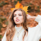 Tudomro 100 Pieces 20 Inch Waxed Leather Necklace Cord Bulk with Clasp Colorful Necklace Bracelet Chains String Rope Cord for Jewelry Making Pendants Charms(Fall Color)