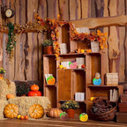 Pasimy 6 Set DIY Ceramic Succulent Planter Pots Paint Your Own Flower Pots Craft Kit Unpainted Bisque Paintable Flowerpot with Brush Palette Ready to Paint for Family Activity Gift(Pumpkin)