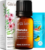 Gya Labs Manuka Essential Oil - 0.34 Fl Oz - for Hair, Skin, Diffuser, Aromatherapy & DIY Candle Making Scent