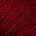 Merino Wool Yarn, 12-Ply Luxurious and Soft Yarn for Hand Knitting & Crocheting, 1.76 OZ/50g, 120 yds/110 Meters(Deep Red,6Balls)