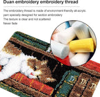 kingsea Latch Hook Kit for Adults, DIY Crochet Yarn Rug with Pattern Printed Latch Hook Rug Kit for Teen, Latch Hook Kit for Beginners, Cat, 20" x 15"