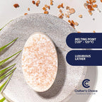 Crafter's Choice Detergent Free Melt and Pour Soap Base for Soap Making and DIY Crafting Projects, SLS/SLES Free, 2LB Block (Three Butter Plus)