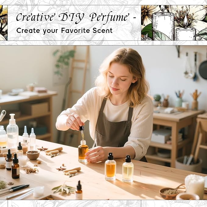 HIQILI Jasmine Fragrance Oil for Aromatherapy Diffuser, Floral Scent for Candle, Perfume Making, Skin Care, Laundry Essential Oil - 5.07 Fl Oz