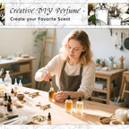 HIQILI Jasmine Fragrance Oil for Aromatherapy Diffuser, Floral Scent for Candle, Perfume Making, Skin Care, Laundry Essential Oil - 5.07 Fl Oz