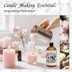 HIQILI Nectarine Blossom Fragrance Oil for Candle & Soap Making, Essential Oil Diffuser Use, Add to Body Lotion, Dryer Balls - 5.07 Fl Oz