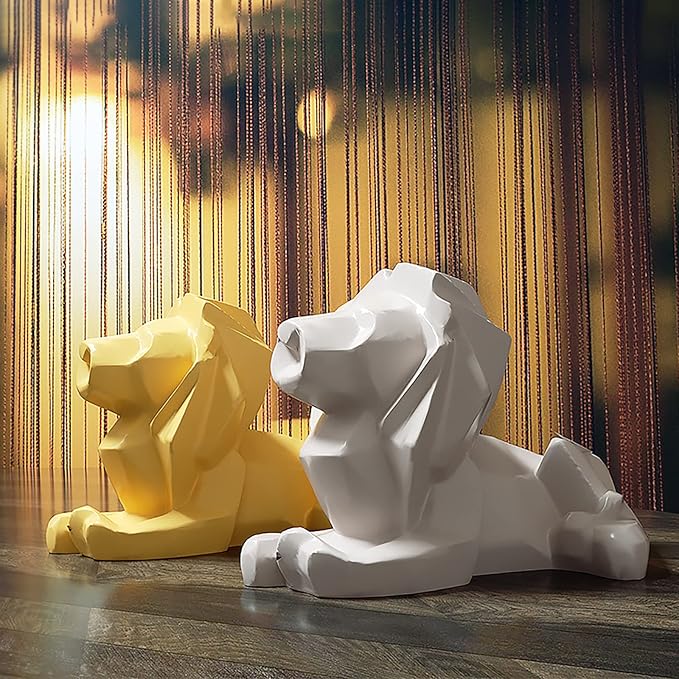 Abstract Lion Mold - Silicone Animal & Candle Mold for Resin, Clay & Cake Making - 3D Craft Supplies