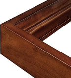 Ampersand Art Supply Floaterframe Readymade Frame for Flat and 7/8" Deep Wood Panel and Canvas Artwork, Paintings, Prints, and More, 11"x14", Walnut Bold