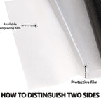 White Glitter HTV Heat Transfer Vinyl Rolls 12inch by 6feet PU Stretch Iron on Vinyl HTV Vinyl for T-Shirt for Silhouette and Cameo (6Ft, Z1-Glitter White)