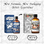 HIQILI Peach Fragrance Oil for Home Diffuser, DIY Candle, Linen & Room Freshener Spray Making, Juicy Fruit Scents - 1 Fl Oz