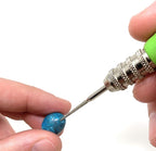 WireJewelry Diamond Tip Bead Reamer with Padded Handle, Pack of 1