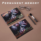 Scratch Rainbow Painting Art Postcards,Scratch & Sketch Art for Kids & Adults,Scratch Painting Creative Gift Engraving Art & Craft Set,Mini Envelope Postcard with 4 Tools,7.9''x5.5''（8 Pack）