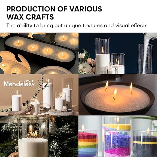 4.3 LB Stearic Acid for Candle Making, Soap Making, Lotion Making and Cosmetics - Vegetable Based