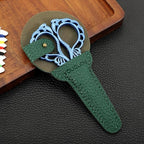 Precision Detail Scissors, Mini Sewing Embroidery Scissor with Cover for Crafts Artwork Needlepoint Cross Stitch Paper Cutting Thread Snips Blue