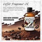 HIQILI Coffee Fragrance Oil for Scent Diffuser & Humidifier, Perfect for Candle, Soap, Perfume Making, New Car & Home - 1 Fl Oz