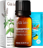 Gya Labs Spearmint Essential Oil - 0.34 Fl Oz - for Hair, Skin, Diffuser, Aromatherapy & DIY Candle Making Scent