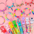 leitait 24 Pack Bracelet Wands,Charm Bracelet Jewelry Making Kit,Arts Crafts for Kids,Unicorn Party Favors Supplies,Goodie Bags Stuffers,Classroom Prizes,Birthday Gifts for Girls Ages 4-8 Years Old