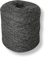 100% Baby Alpaca Yarn for Knitting & Crocheting - 1 Yarn Cone of Premium Yarn DK - Lightweight, Hypoallergenic & Thermal Peru Made - Ideal for Delicate Projects (N042 - Anthracite Grey)