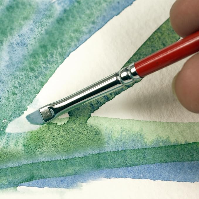 Creative Mark Scrubber Watercolor Brushes - Professional Watercolor Brushes for Scrubbing, Blotting, Re-Shaping Edges, and More! - # 2