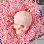 Skull Head Candle Mold - Resin Casting Silicone Molds for Home Decor & Candle Making Wave Spiral Mold