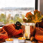 Thick Candle Jars for Making Candles 12 Pcs, 7 OZ Empty Jars with Wood Lids for Candle Making, Sample Container, Gold